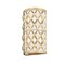 Z-Lite Harden Wall Sconce, 2-Light, 8 In.W x 4.5 In.L x 14.75 In.H, Modern Gold/White 1948-2S-MGLD - alternate 5
